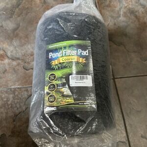 Classic Koi Pond Filter Pad Coarse Black Bulk Roll Fish Pond Filter Media 12x72"